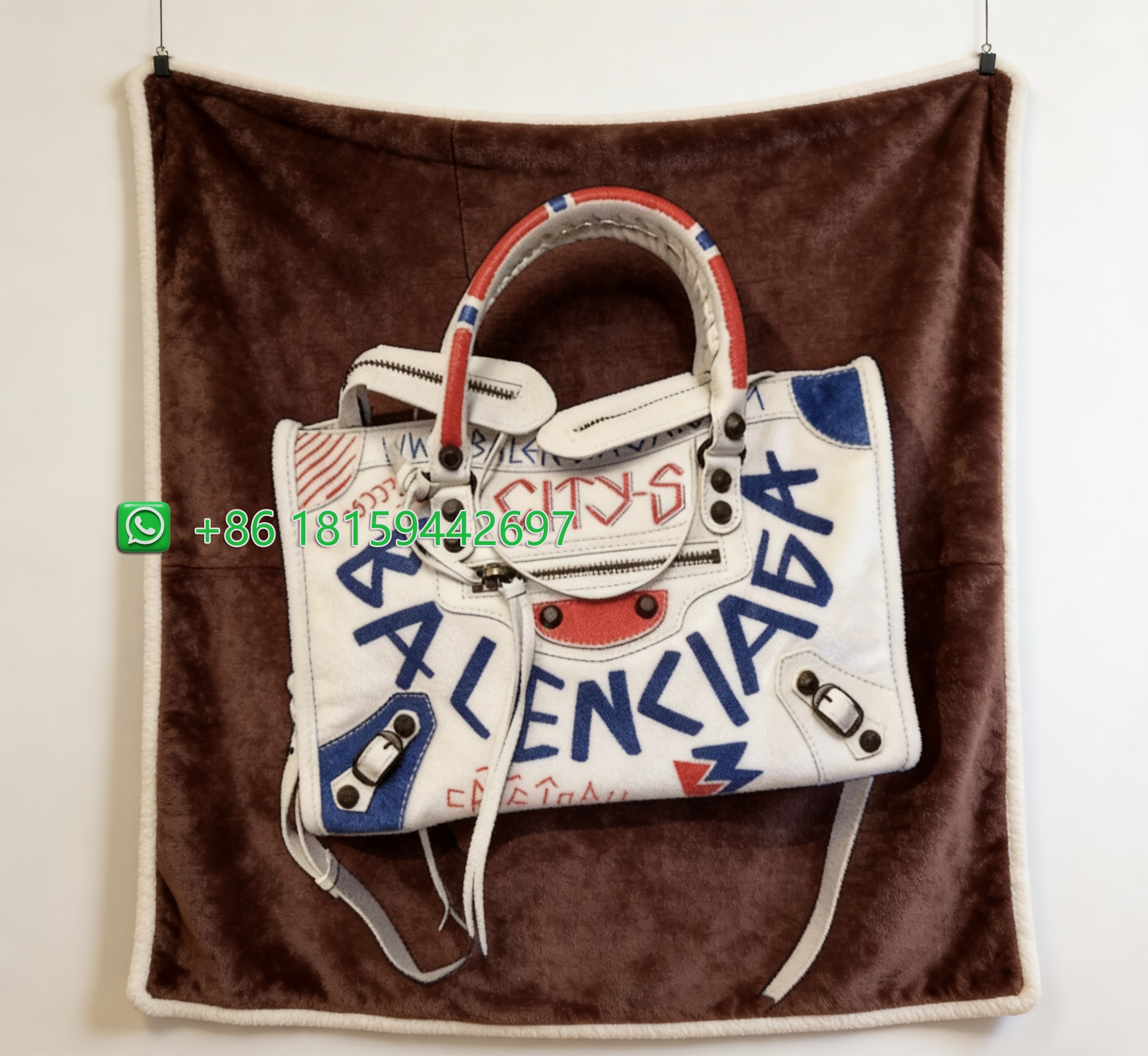 Balenciaga Throw Blankets